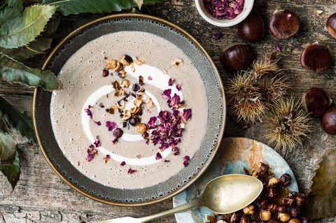 Festliche Maronensuppe