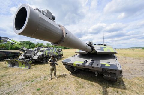 Kampfpanzer in Niedersachsen: Die Deutschen sind zögerlich bei der Landesverteidigung
