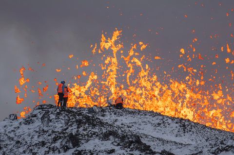 Isländische Behörden: Vulkaneruption verliert etwas an Kraft
