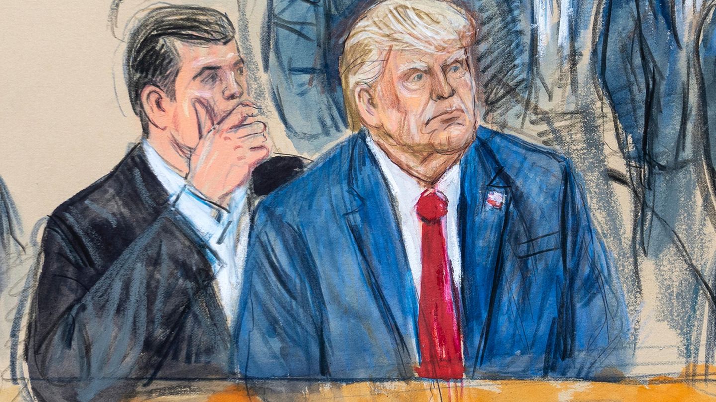 Donald Trump vor Gericht