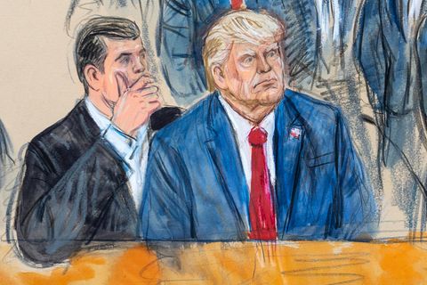 Donald Trump vor Gericht