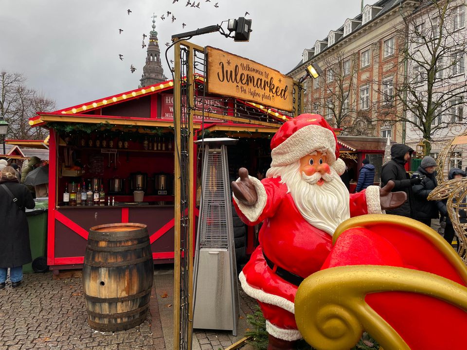 Weihnachtsmarkt in Kopenhagen