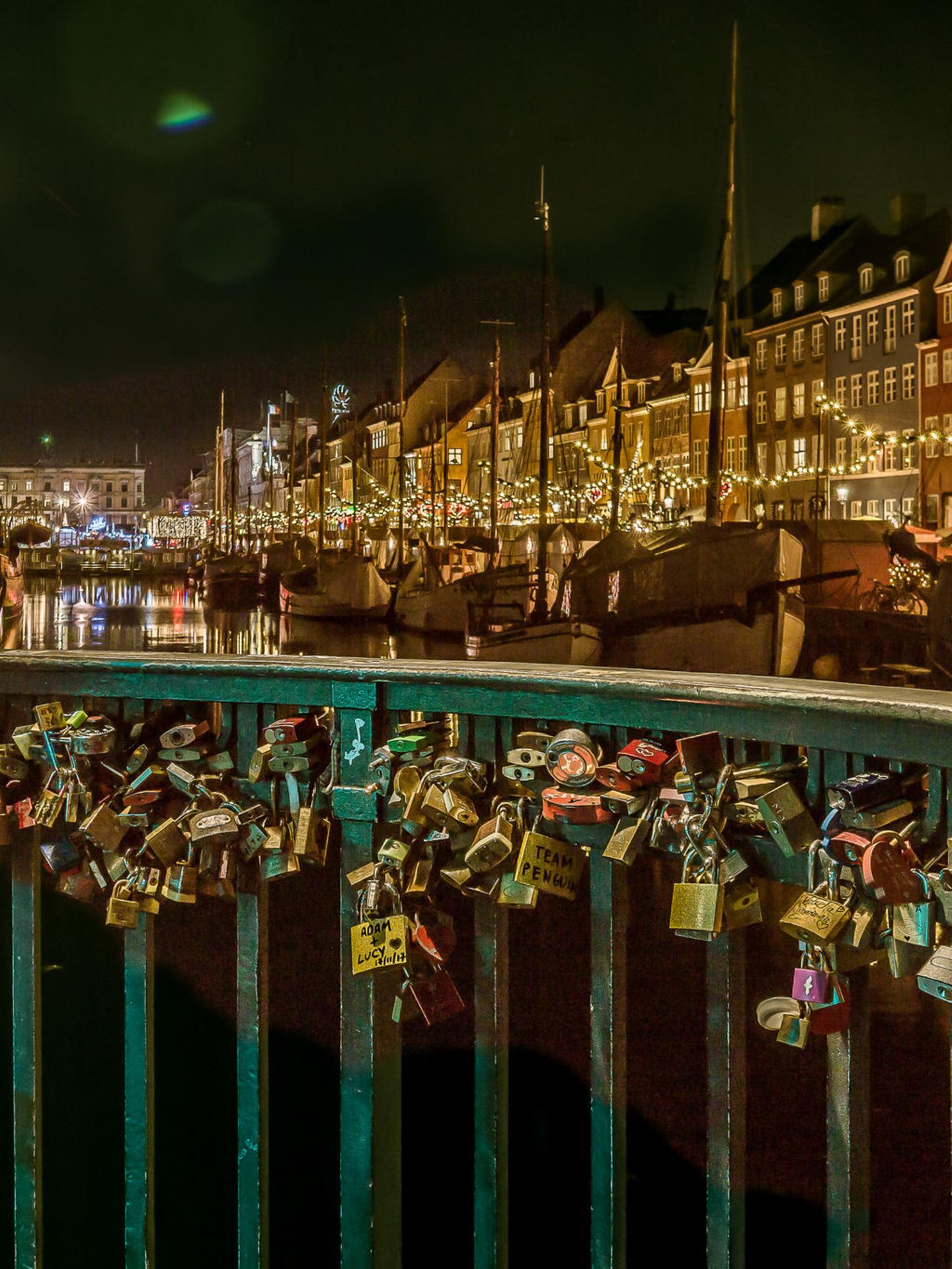 Nyhavn in der Weihnachtszeit