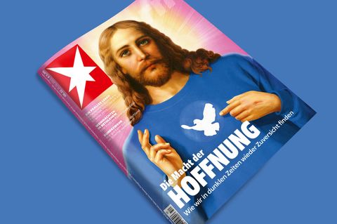 Das aktuelle Stern Cover mit einer Illustration von Jesus