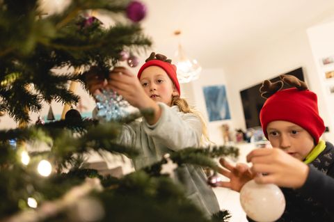 In diesem Jahr haben zwei Drittel der Befragten vor, einen Weihnachtsbaum aufzustellen.