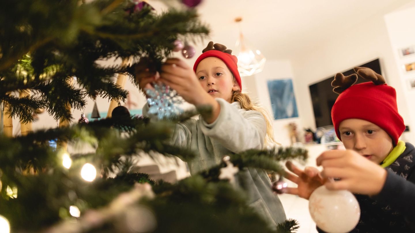 In diesem Jahr haben zwei Drittel der Befragten vor, einen Weihnachtsbaum aufzustellen.