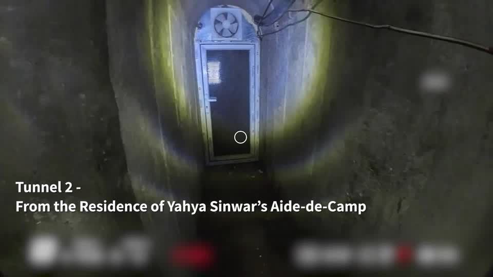 Video: Israel: Tunnelnetz von Hamas-Anführern unter Gaza-Stadt gefunden