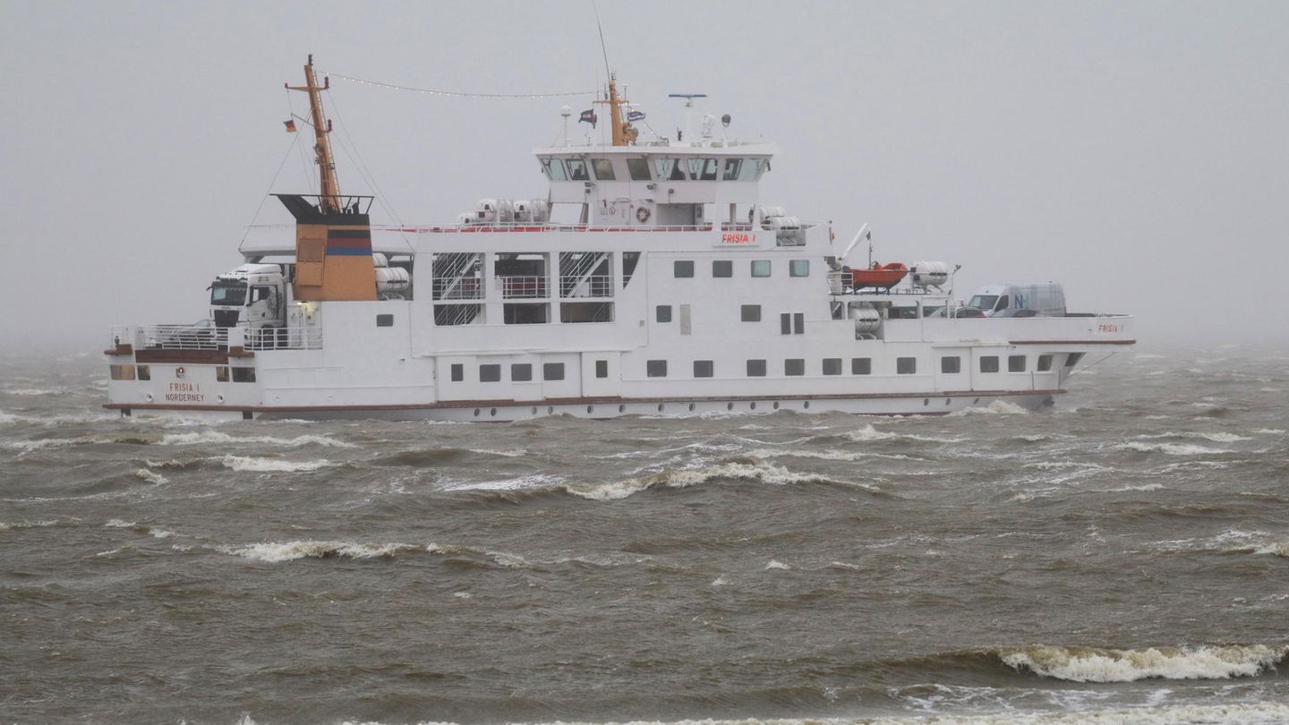 Fähre vor Norderney