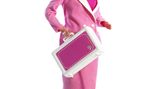 Barbie in pinkem Kostüm