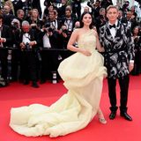 Ruby O. Fee und Matthias Schweighöfer auf dem roten Teppich in Cannes