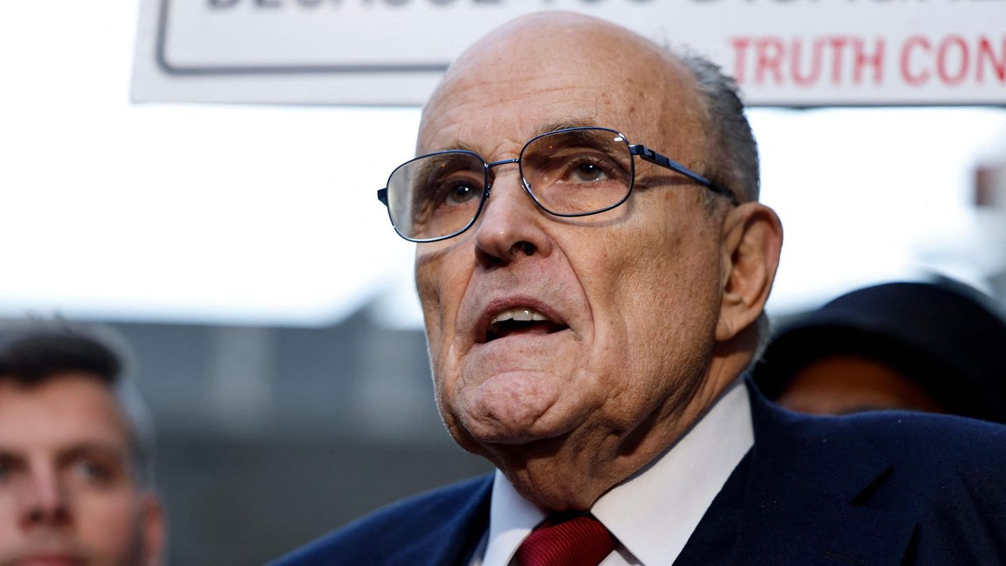 ExTrumpAnwalt Giuliani meldet Konkurs an STERN.de