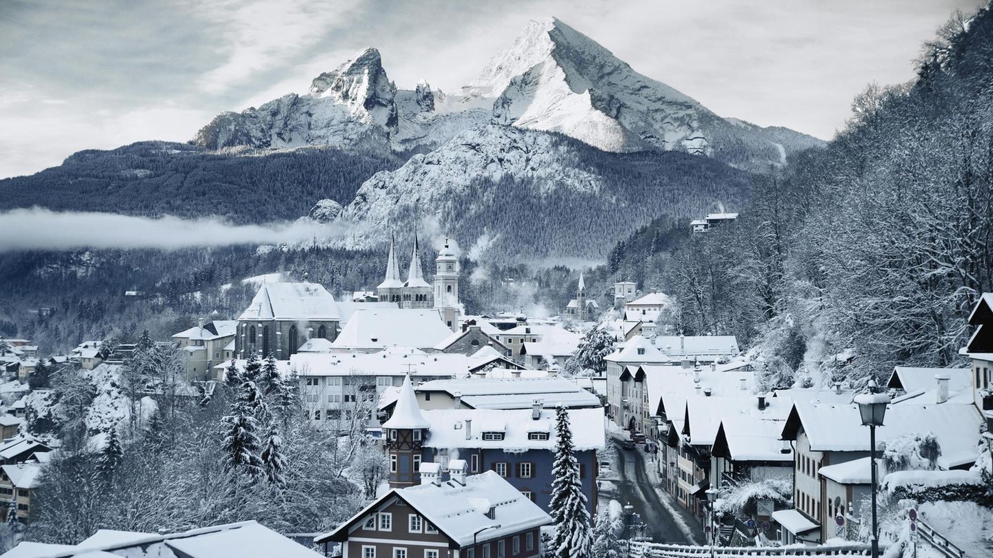 Winterlandschaft in Berchtesgaden