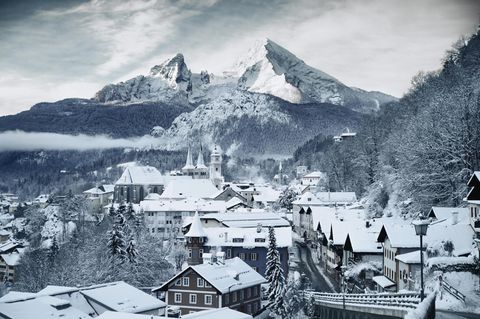 Winterlandschaft in Berchtesgaden