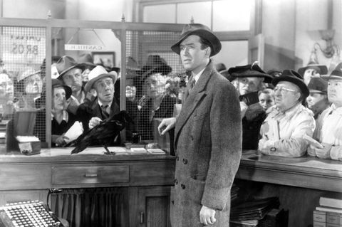 James Stewart (Mitte) in "Ist das Leben nicht schön?"     