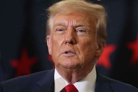 Juristisch unter Druck: Donald Trump, hier bei einem Wahlkampfauftritt in Waterloo, Iowa