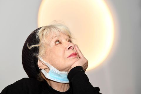 Steeger bei einem ihrer letzten öffentlichen Auftritte im vergangenen Jahr. Hier besuchte sie die Eröffnung der Marilyn Monroe Sonderausstellung. Dank ihrer Rolle in "Klimbim" galt sie hierzulande über die Jahre als "kleine, deutsche Marilyn Monroe".
