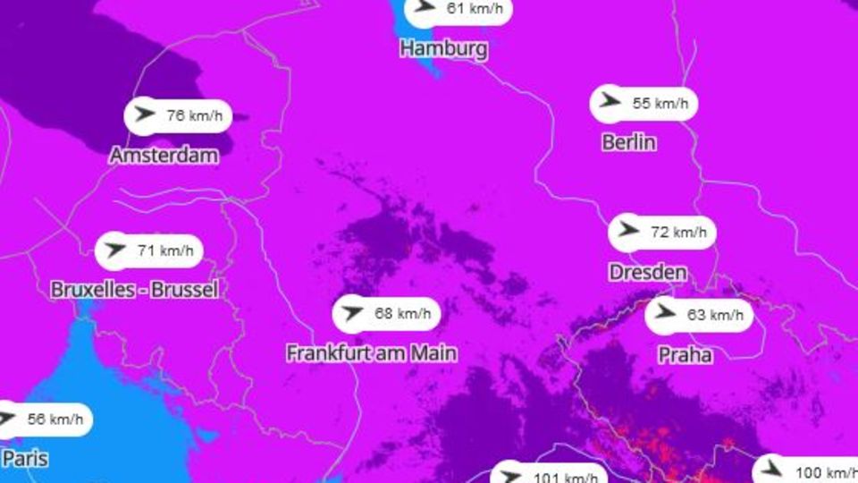 Das Wetter an Weihnachten wird alles andere als besinnlich werden.