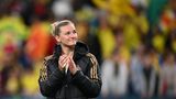 DFB-Stürmerin Alexandra Popp nach dem Spiel Deutschland gegen Kolumbien