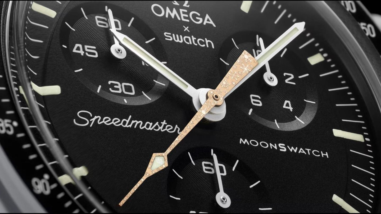 Swatch Omega Moonswatch: Where you can find the last watch with a gold hand