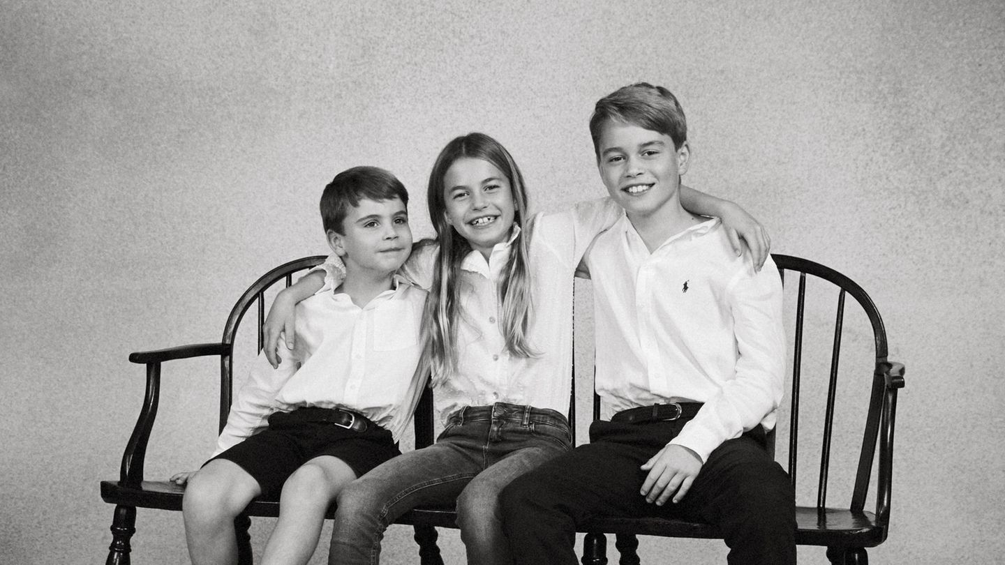 Prinz Louis, Prinzessin Charlotte und Prinz George