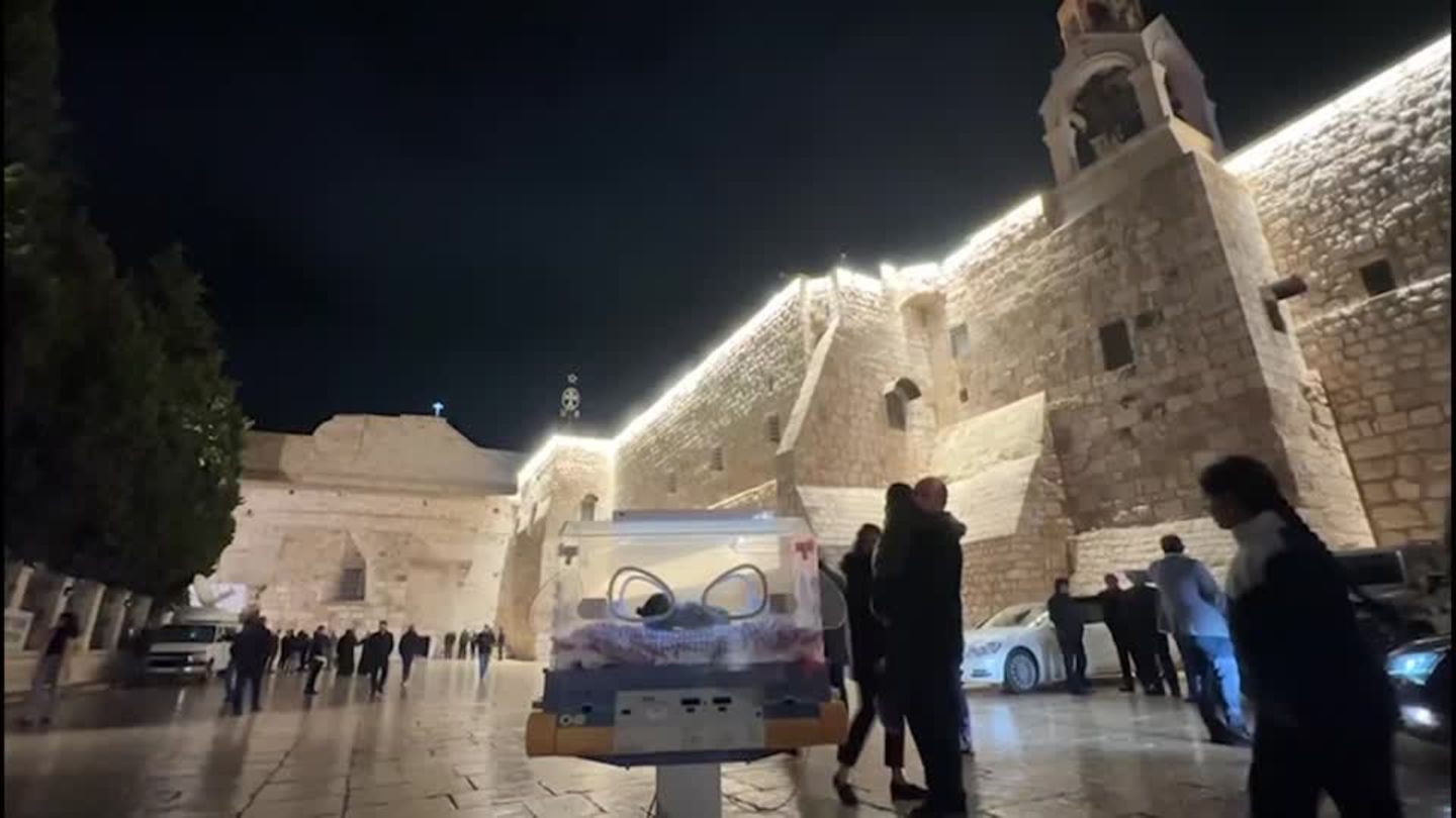Video: Trauer überschattet Weihnachten in Bethlehem