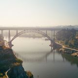 Ponte Maria Pia bei Porto von Gustave Eiffel