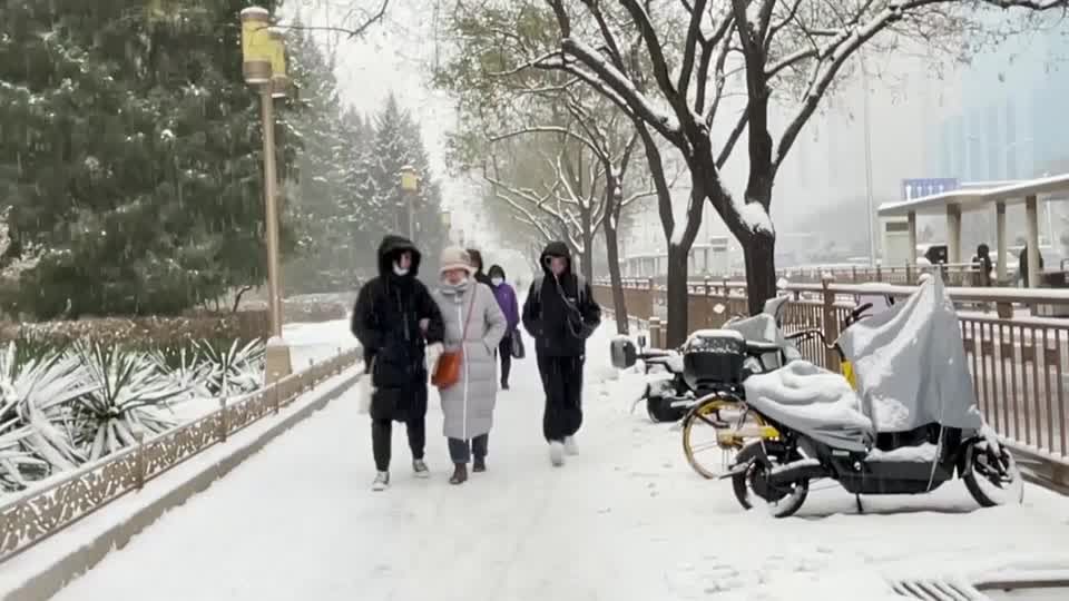 Video: Rekordkältewelle in Peking