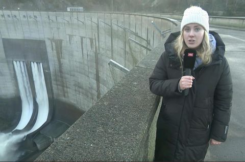 Reporterin vor Ort: Hochwasser in Niedersachsen – durch die Okertalsperre läuft jetzt doppelt so viel Wasser