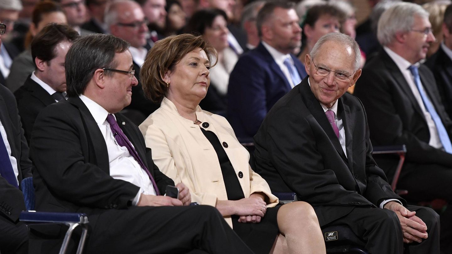 Wolfgang Schäuble und Armin Laschet