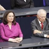 Wolfgang Schäuble und Andrea Nahles