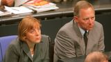 Schäuble und Angela Merkel