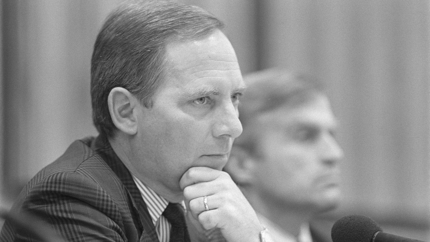 Wolfgang Schäuble als Bundesminister 1985