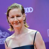 Schauspielerin Sandra Hüller kommt zur Verleihung des Europäischen Filmpreises