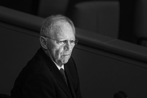 CDU-Politiker Wolfgang Schäuble: Ein Leben für die Politik