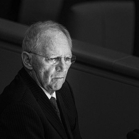 CDU-Politiker Wolfgang Schäuble: Ein Leben für die Politik