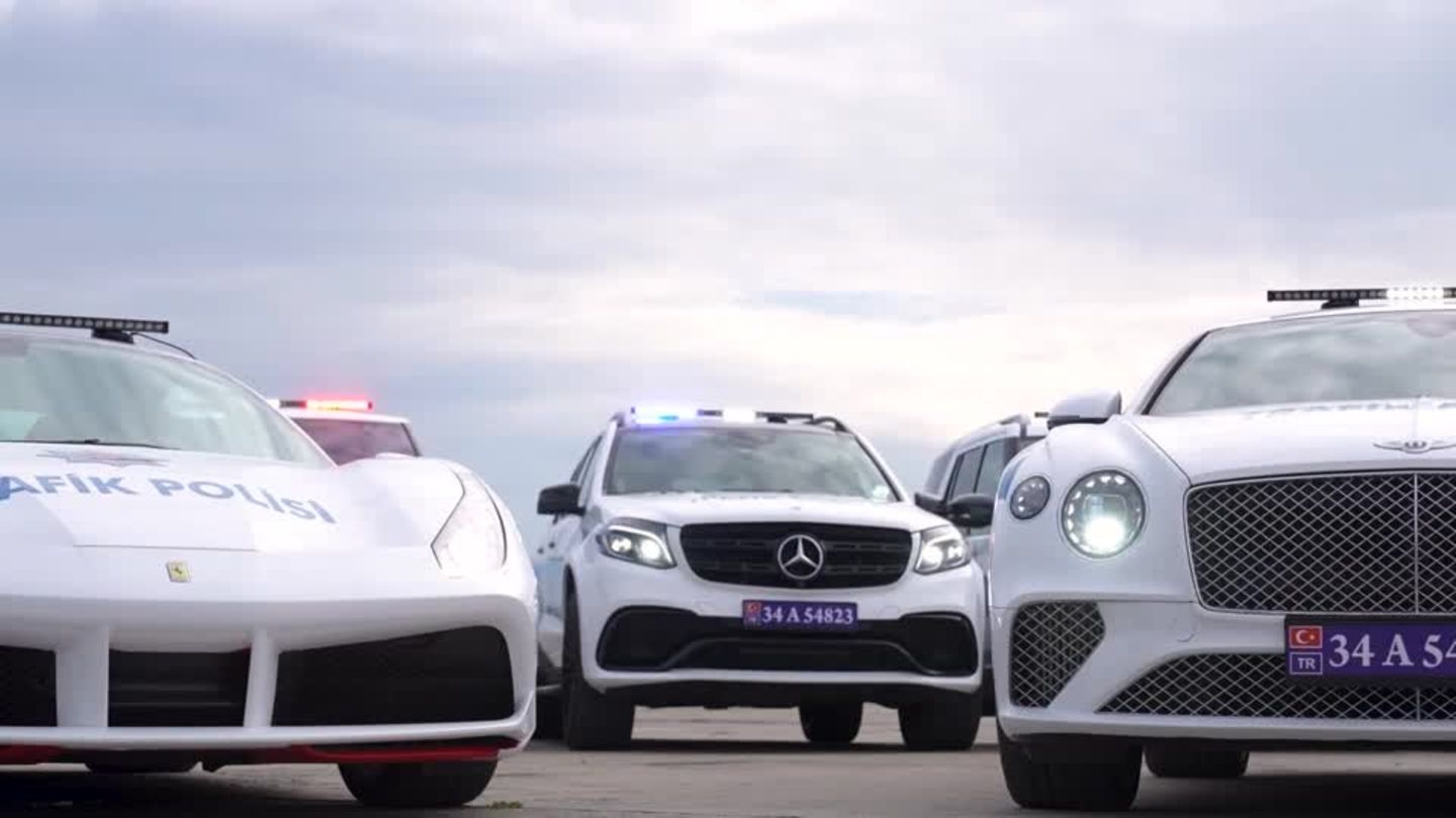 Luxus Polizei Leer Presse Bildnull