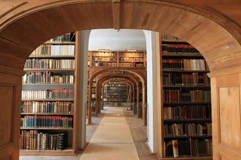 Saal der Bibliothek der Wissenschften Görlitz