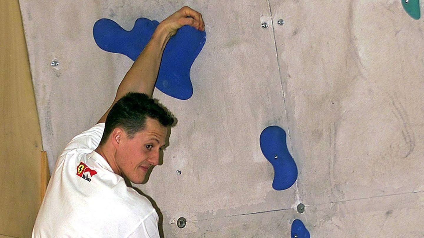 Michael Schumacher Klettern