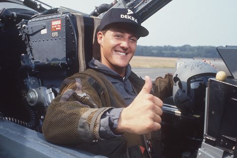 Michael Schumacher Fliegen