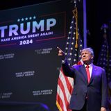 Donald Trump bei einem Wahlkampfauftritt in Iowa