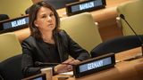 Bundesaußenministerin Annalena Baerbock in New York