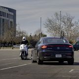 Starke Verzögerung mit Bremslicht