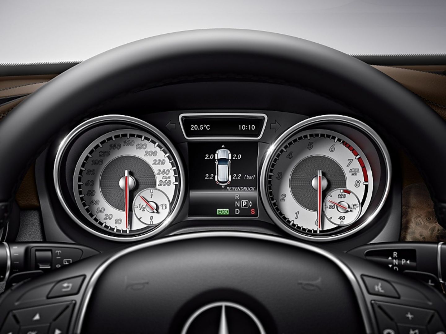 Mercedes Reifendrucküberwachung