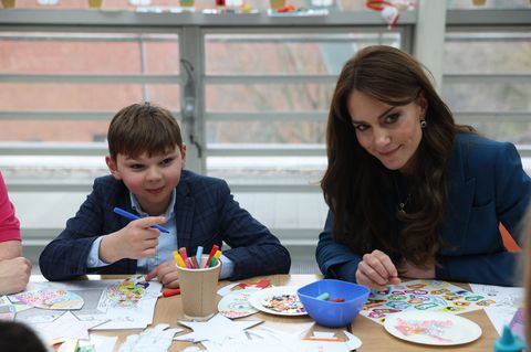 Tony Hudgell und Prinzessin Kate im Dezember 2023 bei einem Termin im Londoner Evelina Children's Hospital