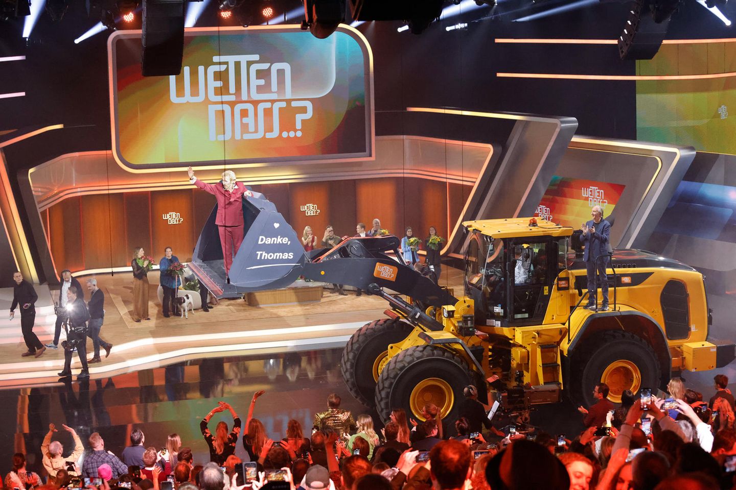 Thomas Gottschalk moderierte 154 "Wetten, dass..?"-Ausgaben