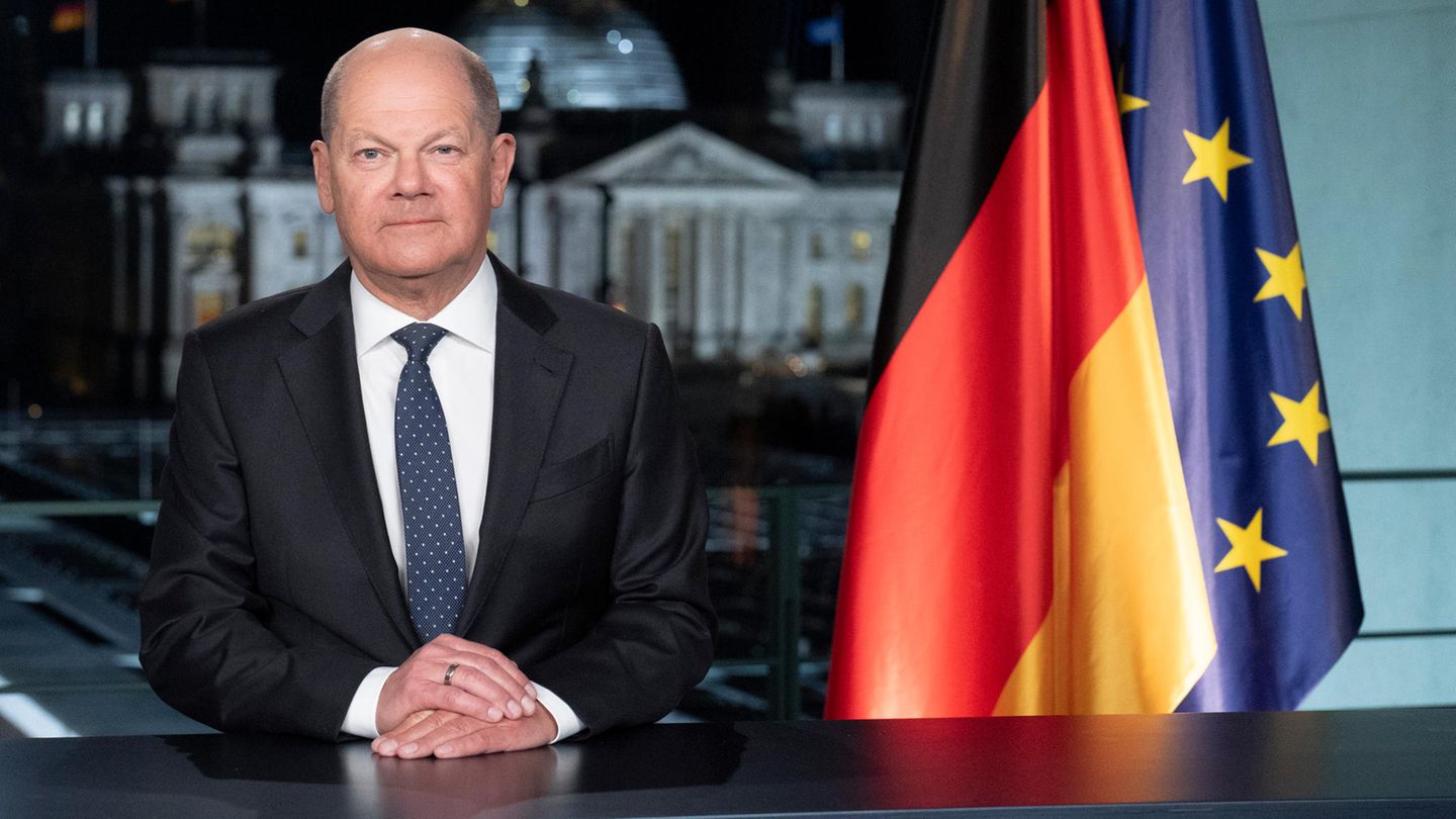 Olaf Scholz’ New Year’s speech: “There’s no need to be afraid of the future”