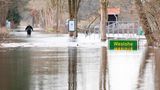 Hochwasser in Westohe