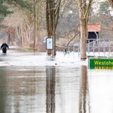 Hochwasser in Westohe