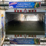 Wasser in Unterführung