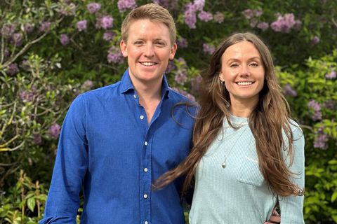 Hugh Grosvenor und Olivia Henson